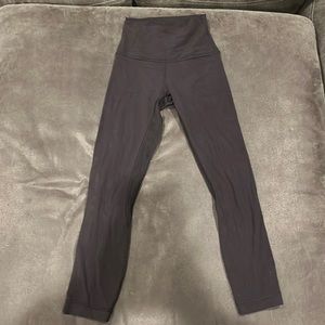 Lululemon black align leggings 23’ size 0 high waisted